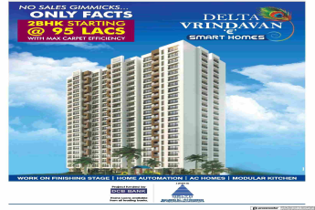 Book 2 BHK starting @ Rs. 95 Lacs at Delta Vrindavan in Mumbai